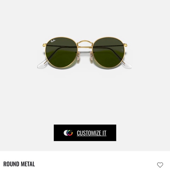 Round Metal Raybans - Picture 3 of 9